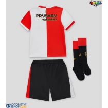 Otroški Nogometni dresi Feyenoord Domači 2025-26 Kratek Rokav (+ Kratke hlače)